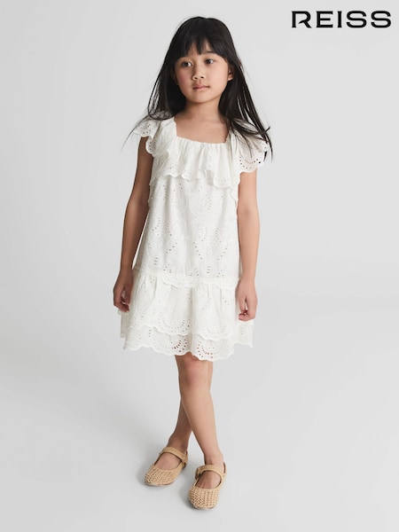 Reiss Sia Jr Lace Mini Dress (T69262) | 644 LEI