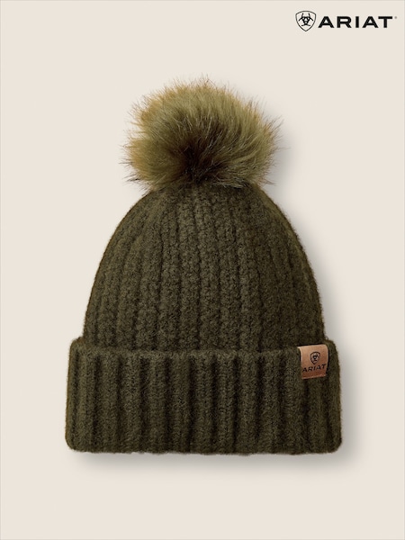 Verde - Ariat Chilton Beanie