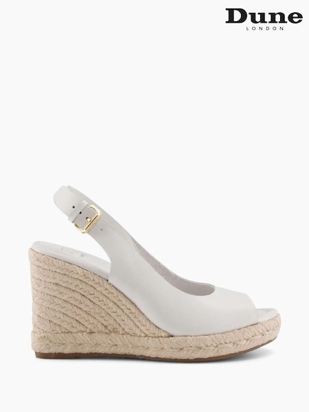Dune London Kimmy Wedge Heel Sling Back Sandals (T71478) | €47.50