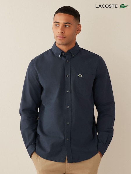 Lacoste Blue 100% Cotton Shirt (T71718) | €63