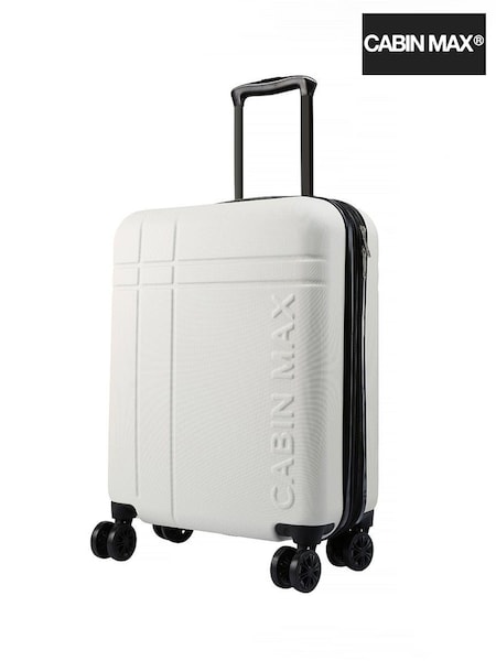 Cabin Max White Expandable Cabin Suitcase (T72168) | $91