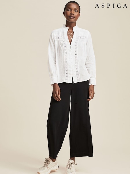 Aspiga White Carrie Blouse (T73193) | €122