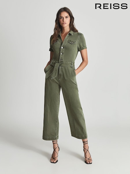 Paige Anessa Denim Jumpsuit (T74424) | €384