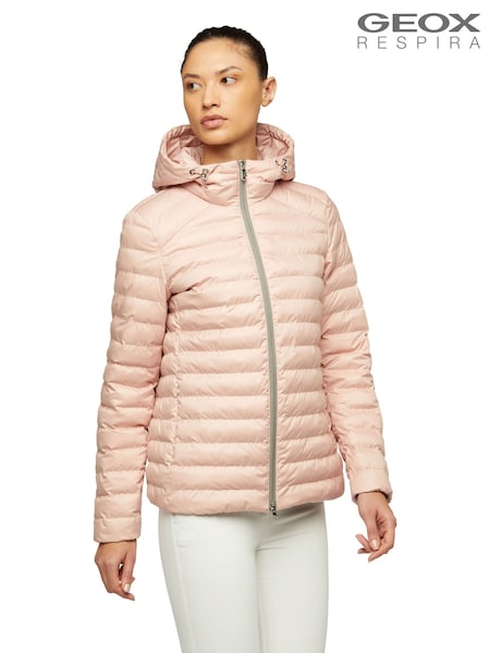 Geox Womens Pink Eraklia Short Jacket (T75316) | €299