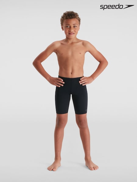 Negru - Pantaloni scurți de baie lucioase Speedo Endurance+ (T75446) | 145 LEI