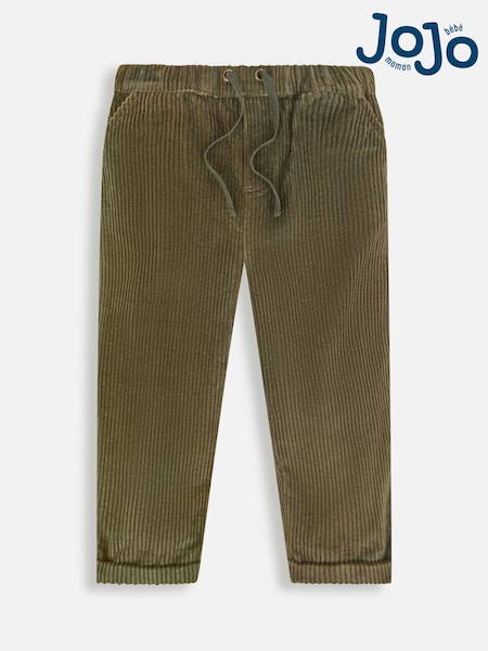Khakigrün - Jojo Maman Bébé Pull-on-Hose aus Breitcord (T76293) | 34 €