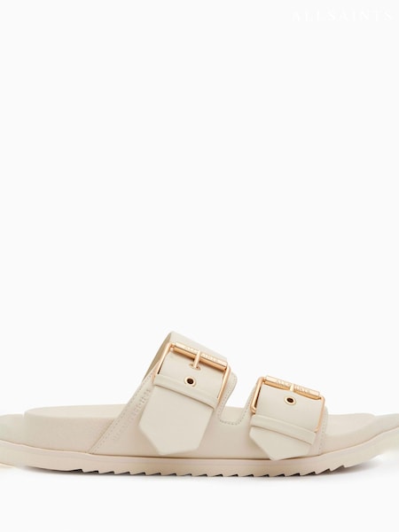 AllSaints White Sian Sandals (T77612) | €49