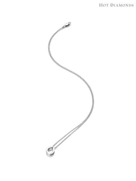 Hot Diamonds Silver Plated Diamond Amulet Pendant Necklace (T77632) | €57