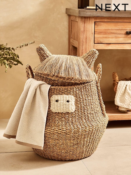 Natural Hamish Hamper Laundry Basket (T77793) | €81