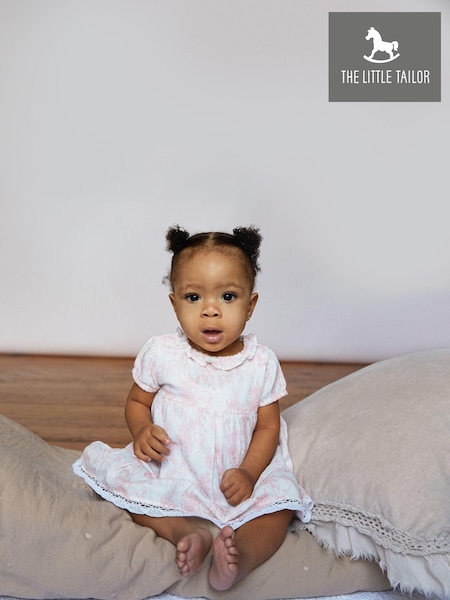 The Little Tailor Baby 100% Cotton Dress And Bloomer Set (T77799) | €38