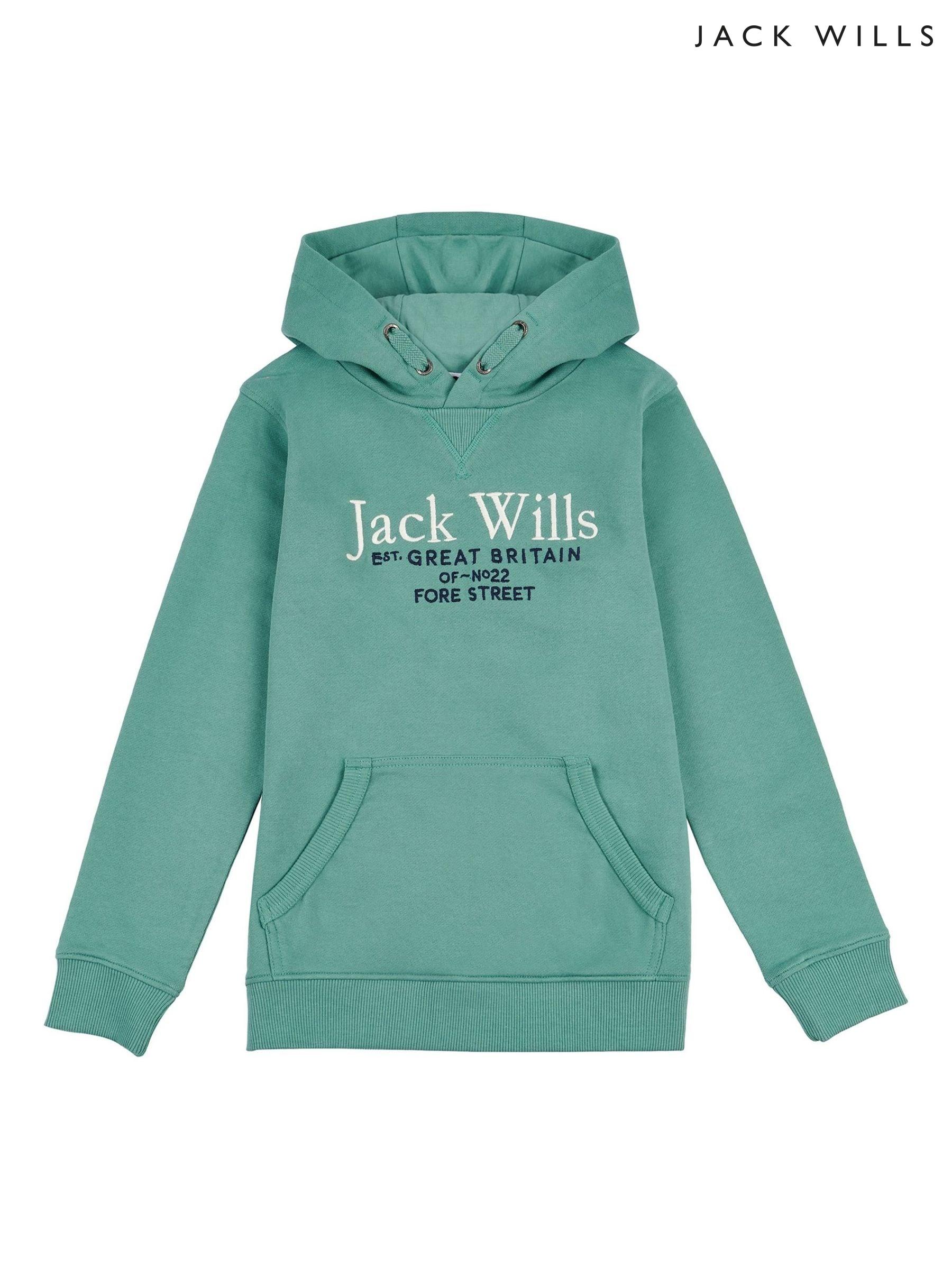 Jack wills green hoodie shop