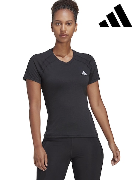 adidas Black X-City Running T-Shirt (T77986) | €24
