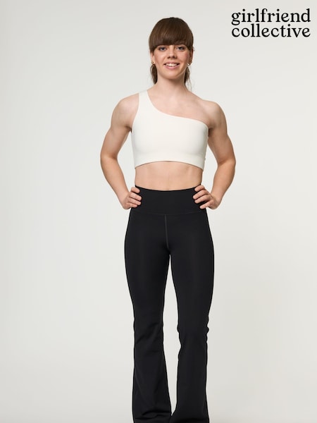 Girlfriend Collective Flare Black Leggings (T77987) | ‏236 ر.س.‏