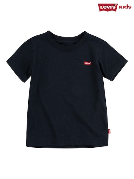 Levi's® Black Small Chest Batwing Logo T-Shirt (T78061) | AED44 - AED50
