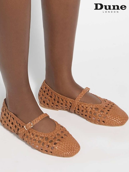 Brun - Dune London Hazella Mary Janes Skor