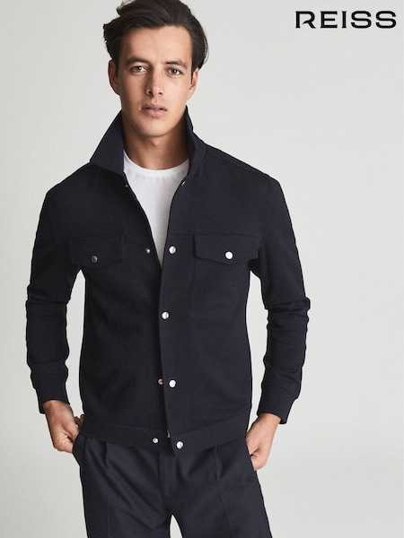 Reiss Jerry Interlock Overshirt (T78454) | 231 €