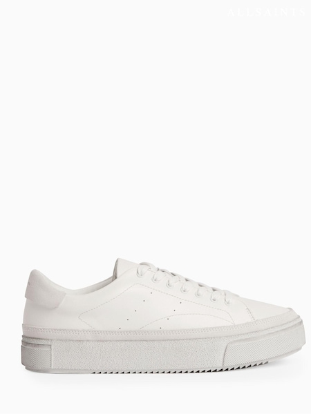 AllSaints White Trish Sneakers (T79056) | AED317