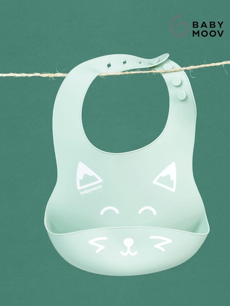 Babymoov Set of 2 Bib'Isy Silicone Fox Catcher Bibs (T79350) | €24.50