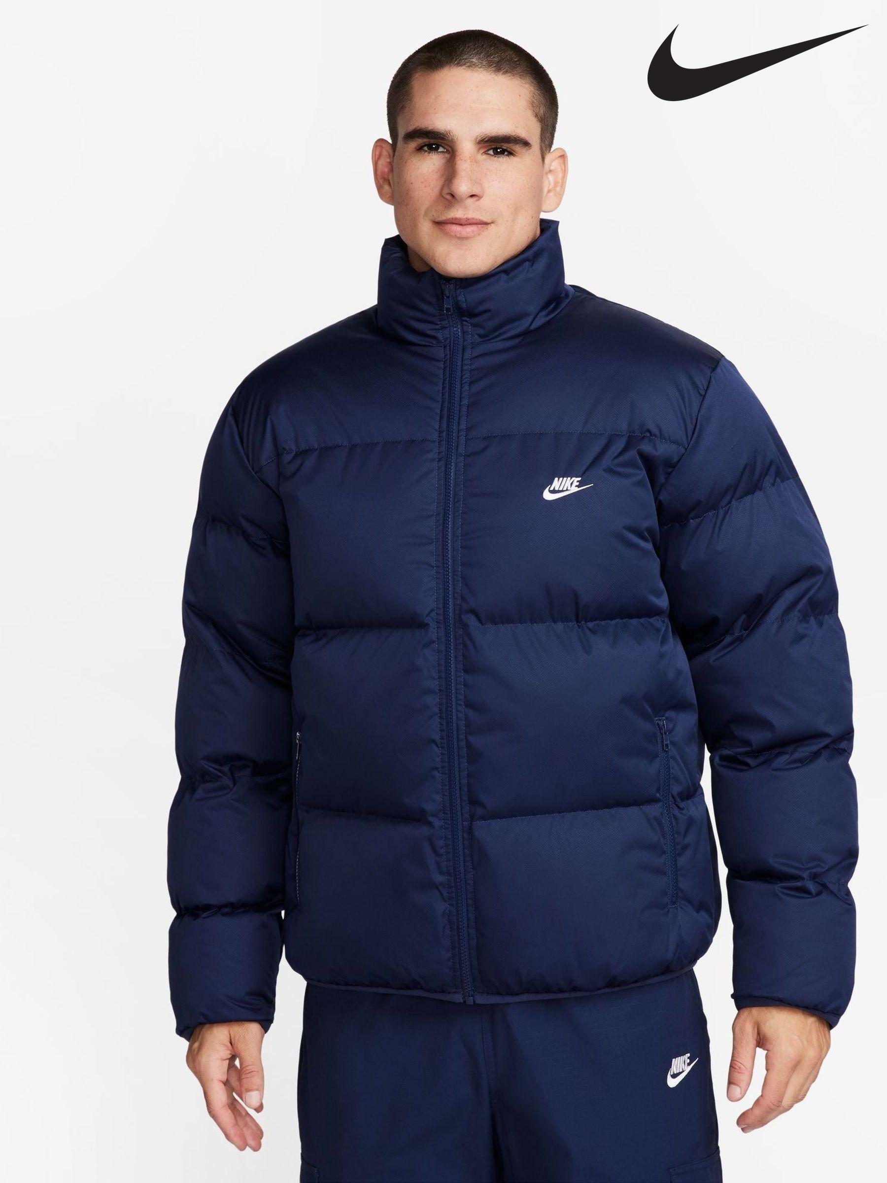Nike navy casual jacket deals