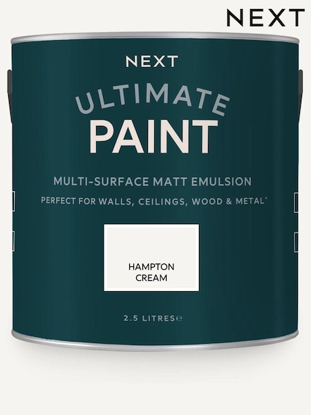 Hampton Cream Ultimate®? Multi-Surface 2.5L Paint (T82898) | €52