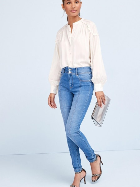 Синий индиго - Firm And Shape Skinny Jeans (T83968) | €23