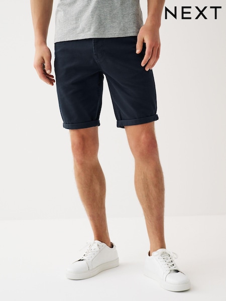 Темно-синий - Motionflex 5 Pocket Chino Shorts (T84399) | €5