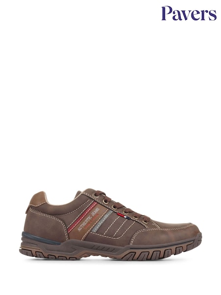 Pavers Wide-Fit Lace-Up Trainers (T84613) | 240 zł