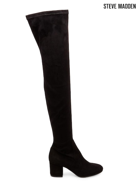 Steve Madden Isaac Black Boots (T85429) | 13,575 Ft