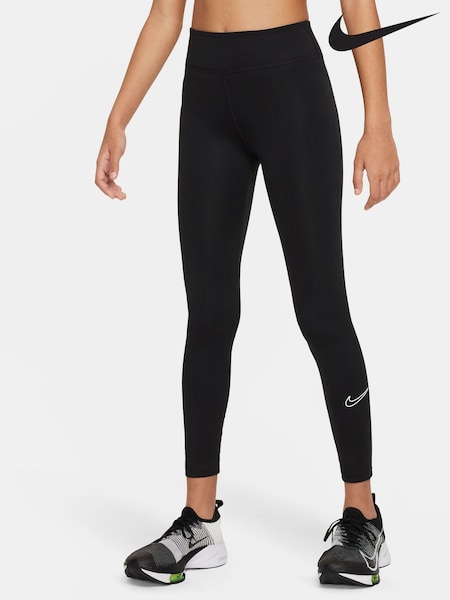 Nike Black ThermaFIT One Leggings (T86206) | ₪176