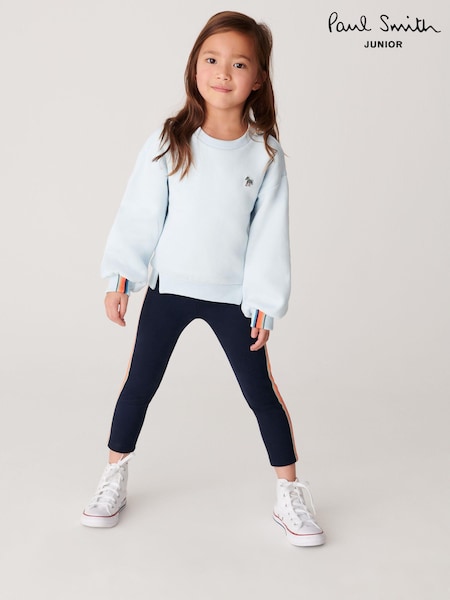 Paul Smith Junior Girls Zebra Logo Crew Neck Sweatshirt (T89508) | €51