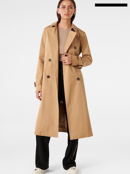 Forever New Animal Jacinta Classic Trench Coat (T89517) | €82