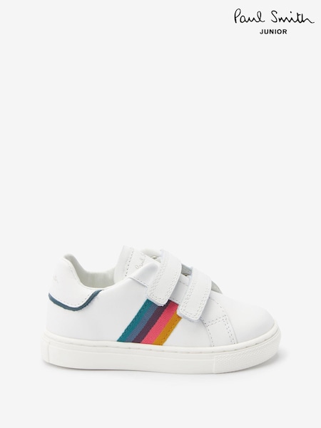 Paul Smith Junior Unisex 'Artist Stripe' Trainers (T89521) | €50 - €52