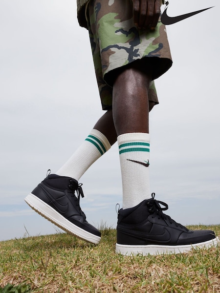 Nike Court Vision Mid Trainers (T90734) | kr1 176