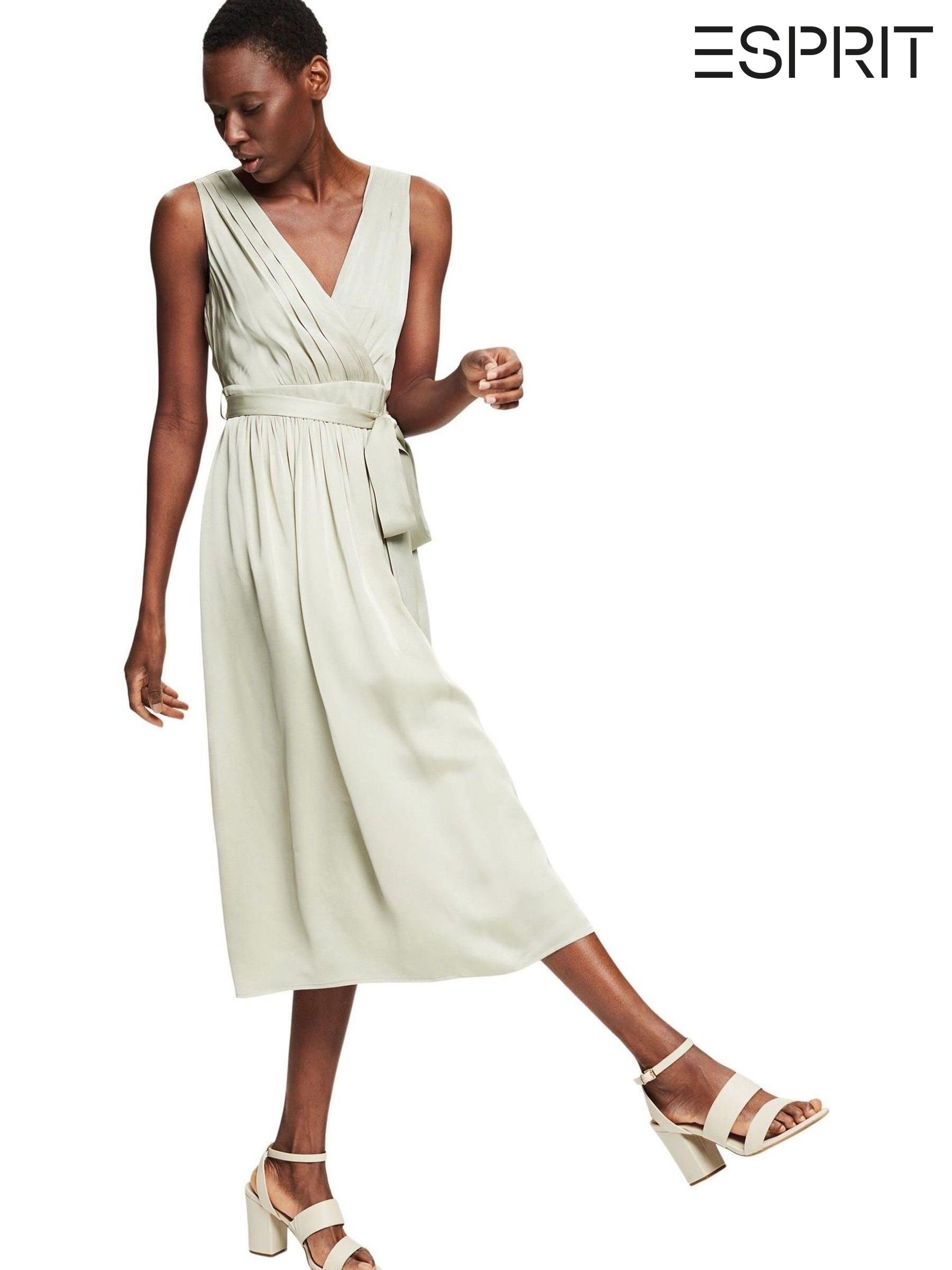 Robe verte esprit top