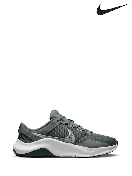 Nike Grey Legend Essential 3 Gym Trainers (T91088) | €39