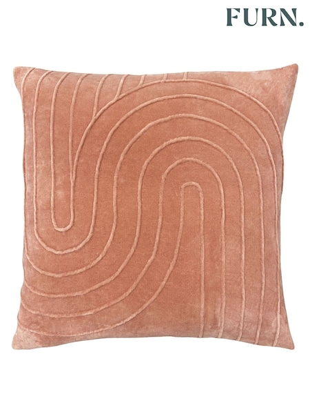 Furn 45 x 45cm Mangata 100% Cotton Velvet Cushion (T91593) | ‏128 د.إ.‏