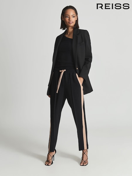 Reiss Frazer Taper Tapered Side Stripe Trousers (T93981) | ‏922 د.إ.‏