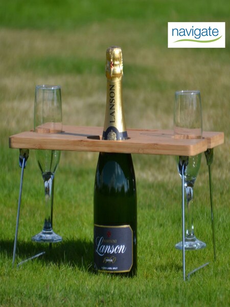 Navigate Blue Three Rivers Wine Table (T94871) | €32