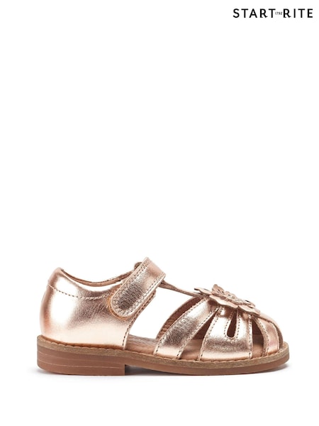 Start-Rite Flora Leather Closed Toe Sandals (T95889) | €21.50