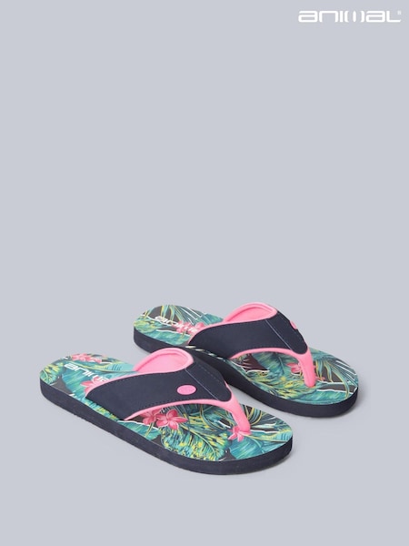 Animal Green Kids Swish Flip Flops (T97482) | €13
