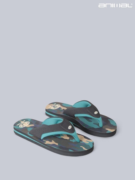 Animal Black Light Kids Jekyl Flip-Flops (T97483) | €28