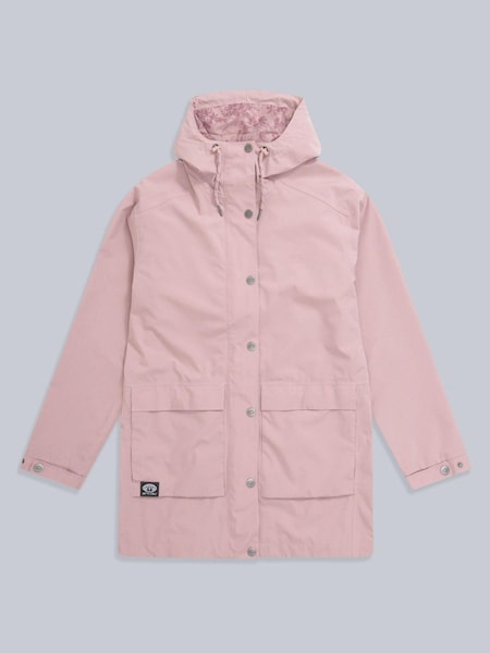 Animal Womens Pink Holywell Recycled Waterproof Jacket (T97494) | €84