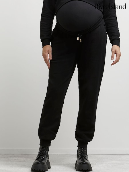 River Island Black Maternity Joggers (T97693) | 11 €