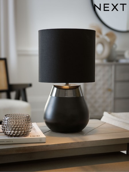 Black Kit Table Lamp (T98641) | €28