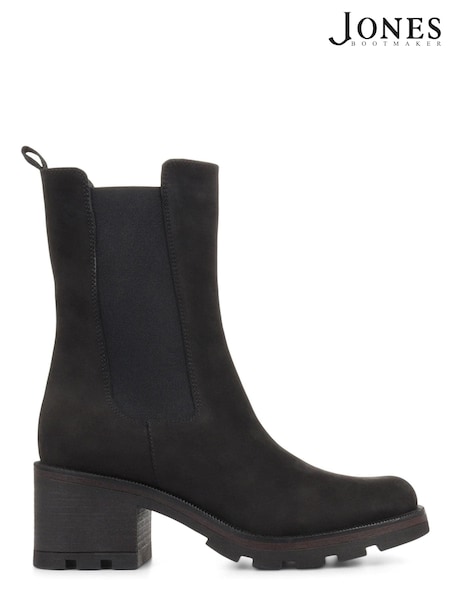 Jones Bootmaker Women's Clemenzia Block Heeled Chelsea Boots (U02050) | €50