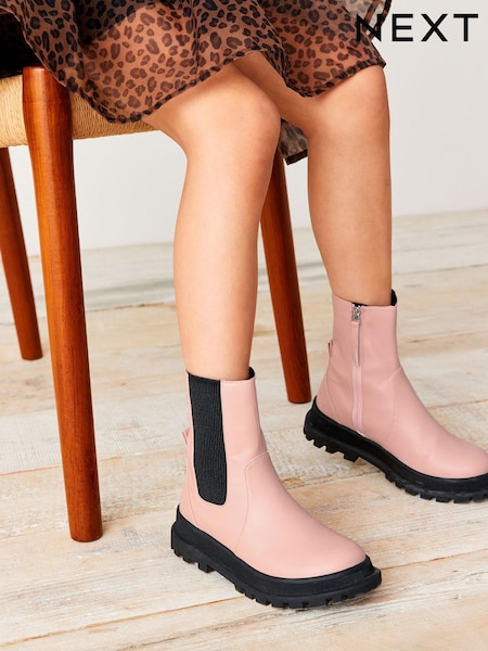 Pink/Mittelhoch - Chunky Boots (U03814) | 22 € - 26 €