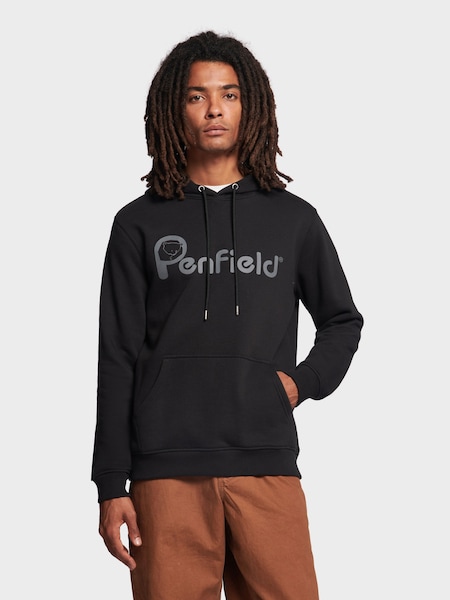 Penfield Black Bear Chest Print Hooded Sweatshirt (U03976) | €43