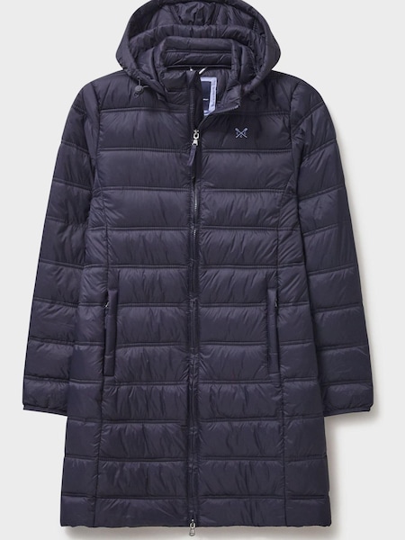 Crew Clothing Company Blue Lightweight Padded Coat (U04661) | €77