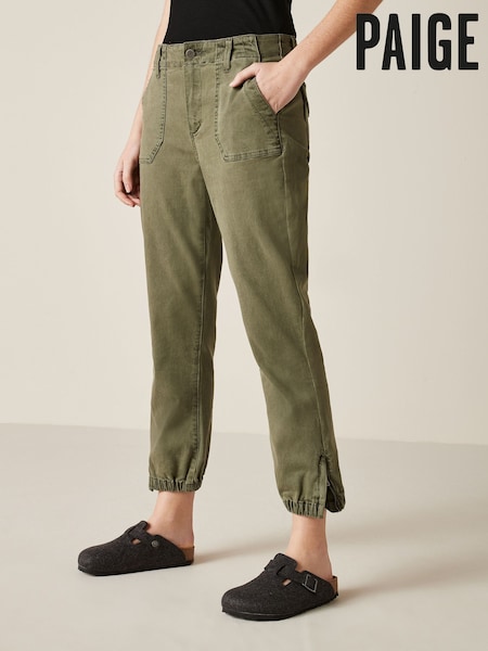 Paige Green Mayslie Cargo Joggers (U04925) | ‏605 د.إ.‏