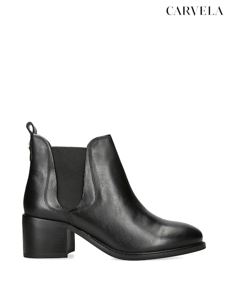 Carvela Comfort Ronald 2 Ankle Black Boots (U06959) | AED463